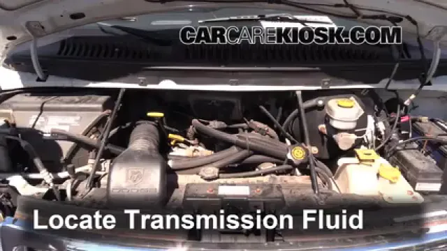 2002 Dodge Ram 1500 Van 5.2L V8 Standard Passenger Van Liquide de transmission Vérifier le niveau de liquide